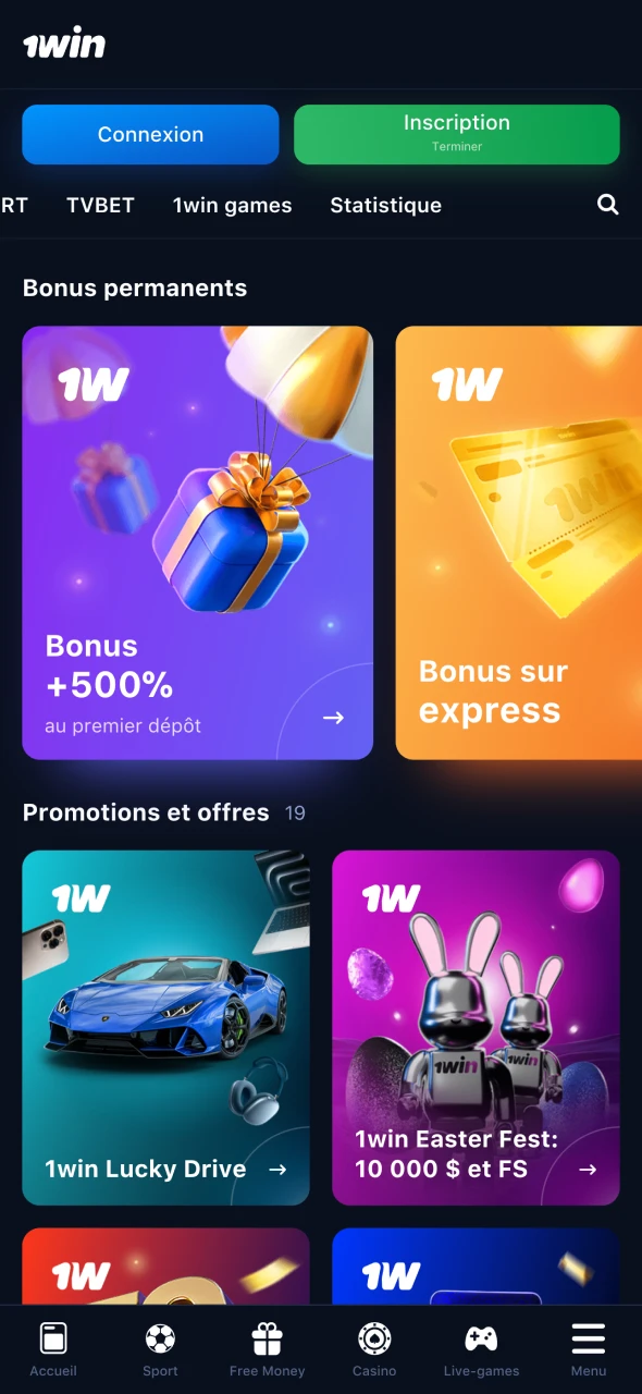 La plateforme 1Win vous offre des bonus généreux.