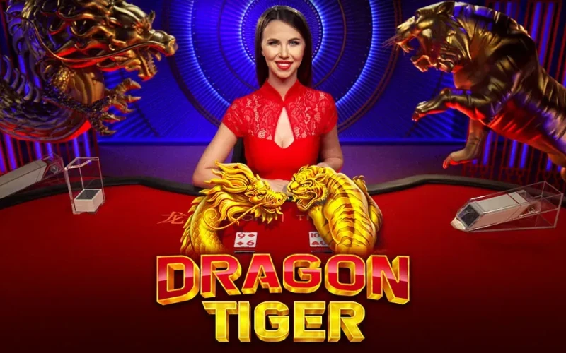 Le jeu 1Win Dragon Tiger est facile à jouer.