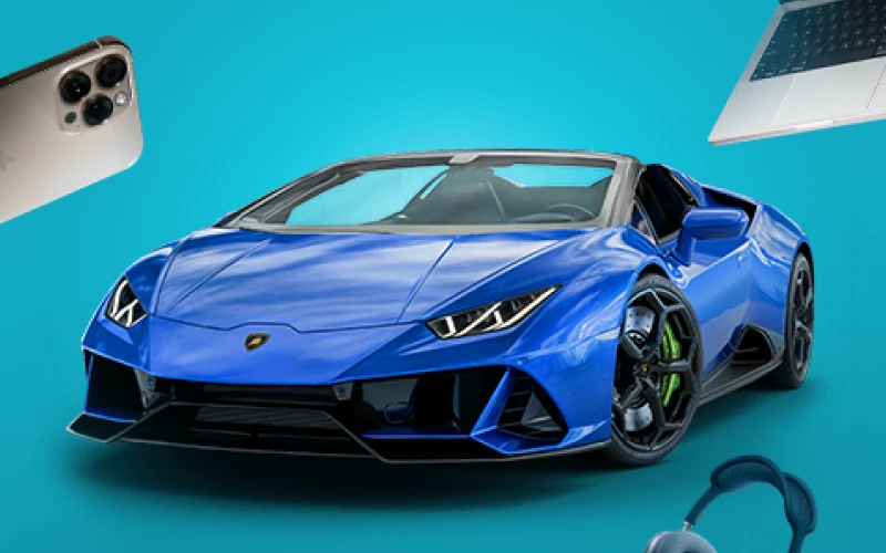 Chaque joueur a une chance de gagner un ticket pour Lucky Drive au casino en ligne 1Win.