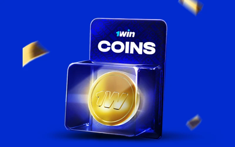 Obtenez des pièces dans le casino en ligne 1Win et échangez-les contre de l'argent réel.