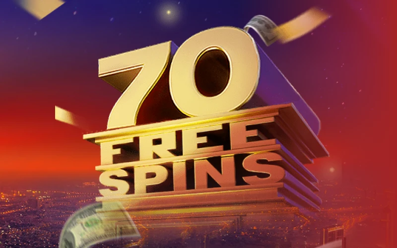 Obtenez des tours gratuits après votre inscription au casino en ligne 1Win.