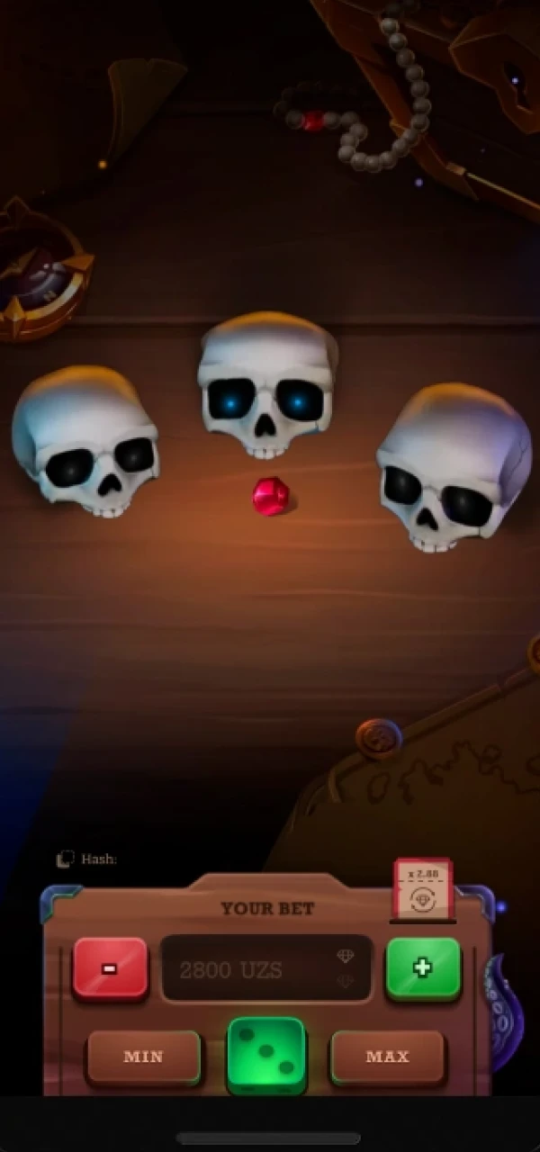 Faites tourner les rouleaux dans Brawl Pirates sur 1Win et gagnez des récompenses.