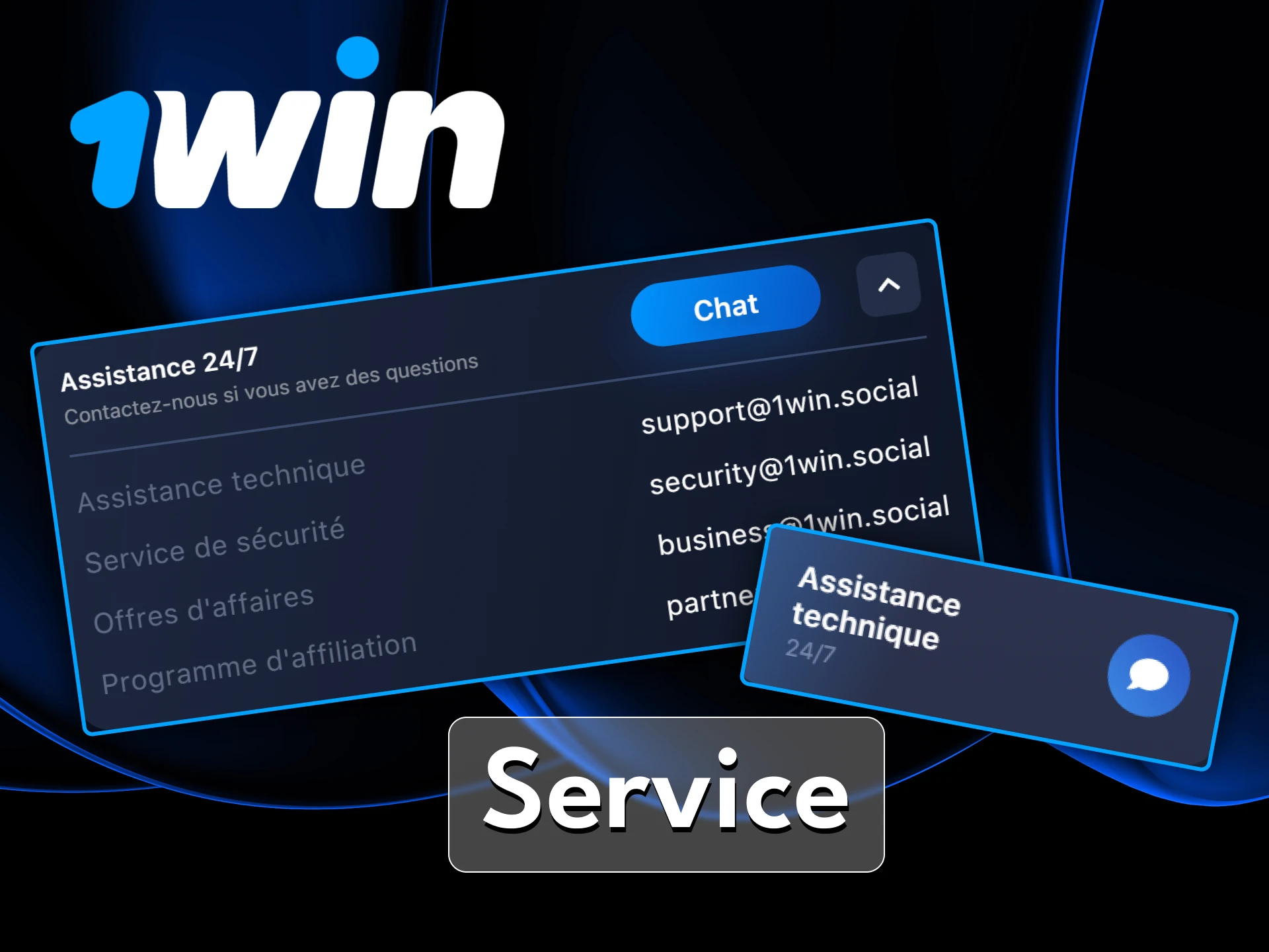 Contactez le service client 1Win pour toute question concernant le jeu Mines ou vos dépôts.
