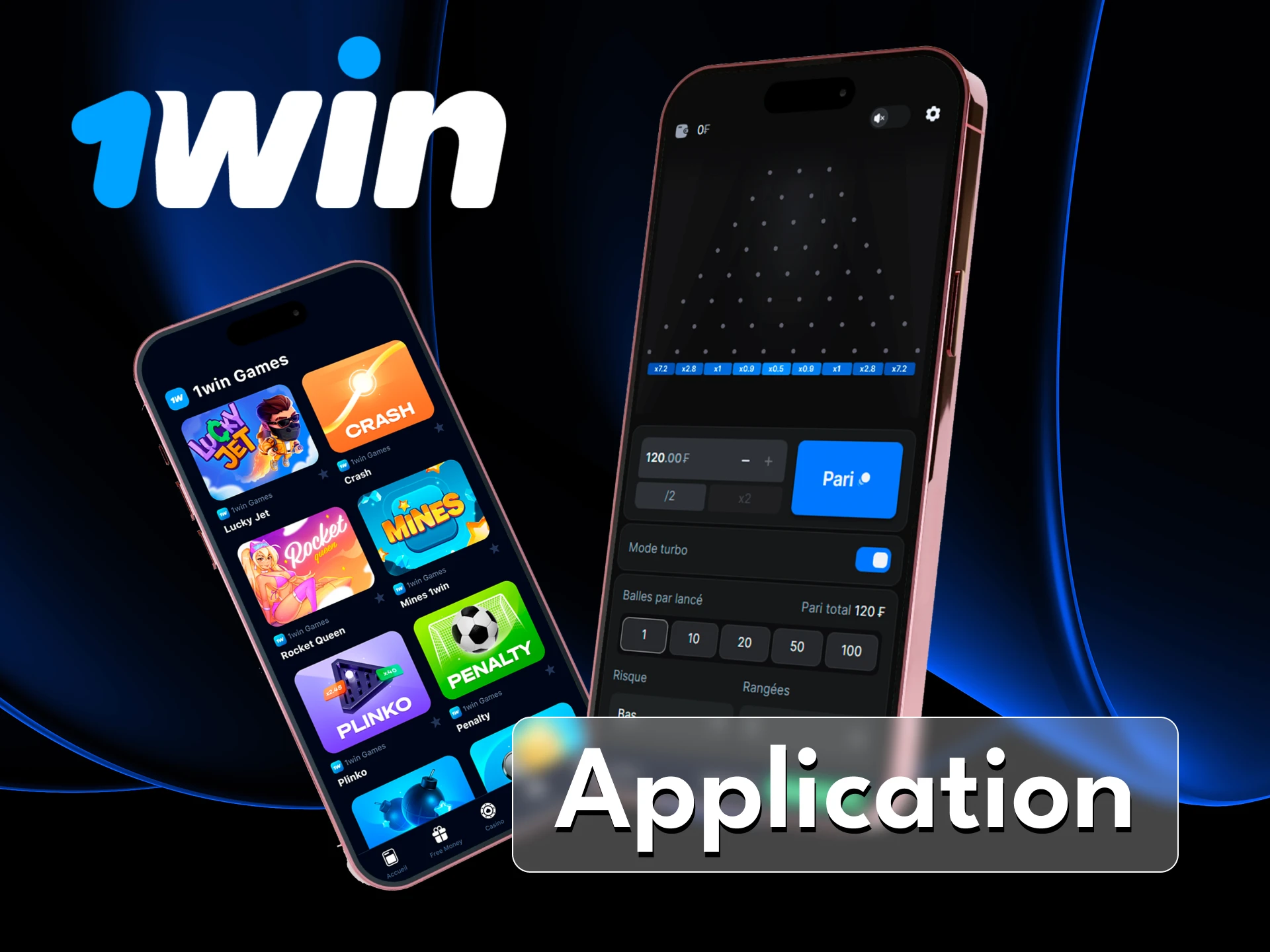 Use the official 1Win app to play Plinko easily on your mobile device anytime.