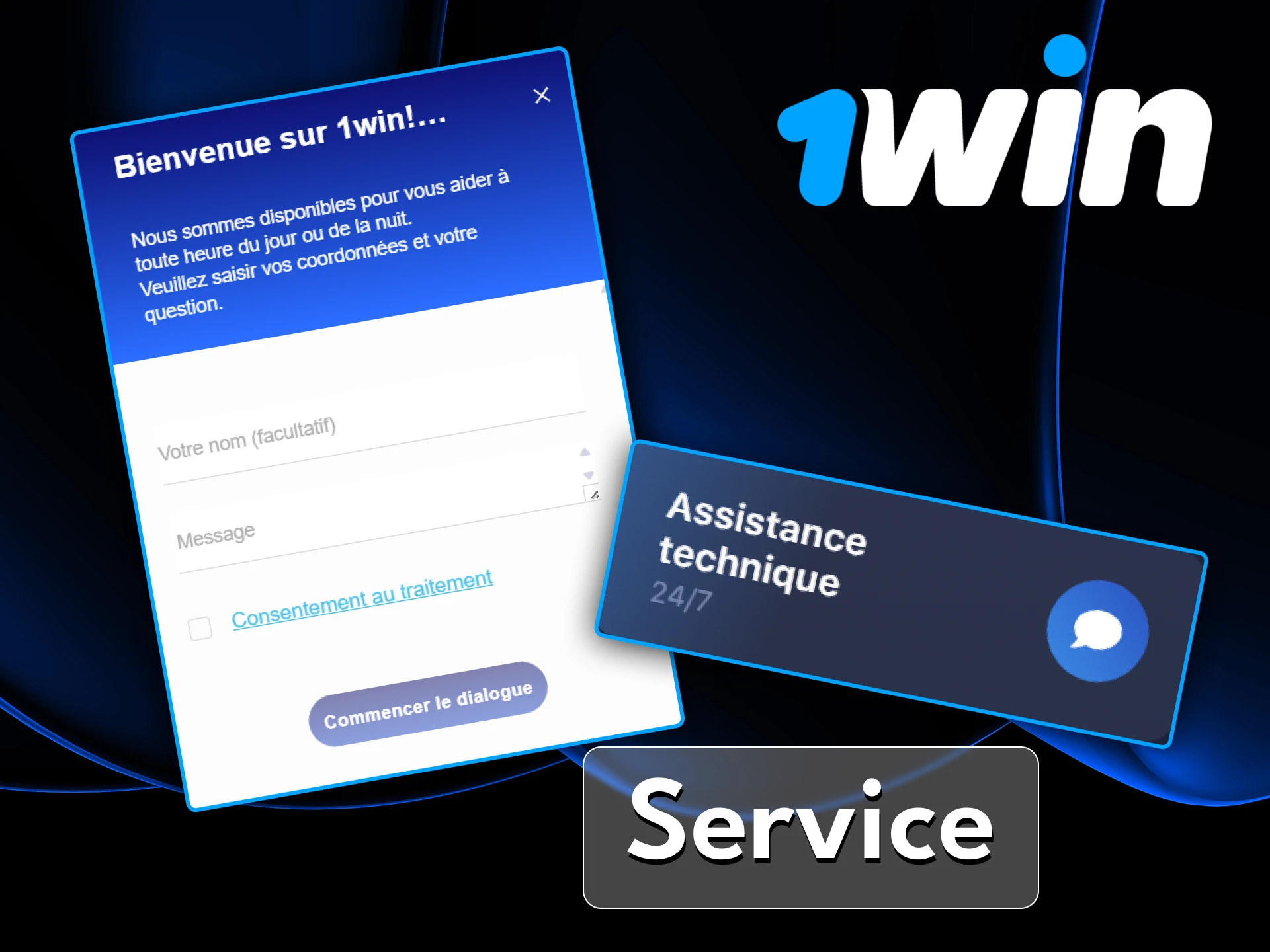 Profitez de l’assistance client 1Win pour résoudre vos questions et jouer à Spins Queen en toute tranquillité.
