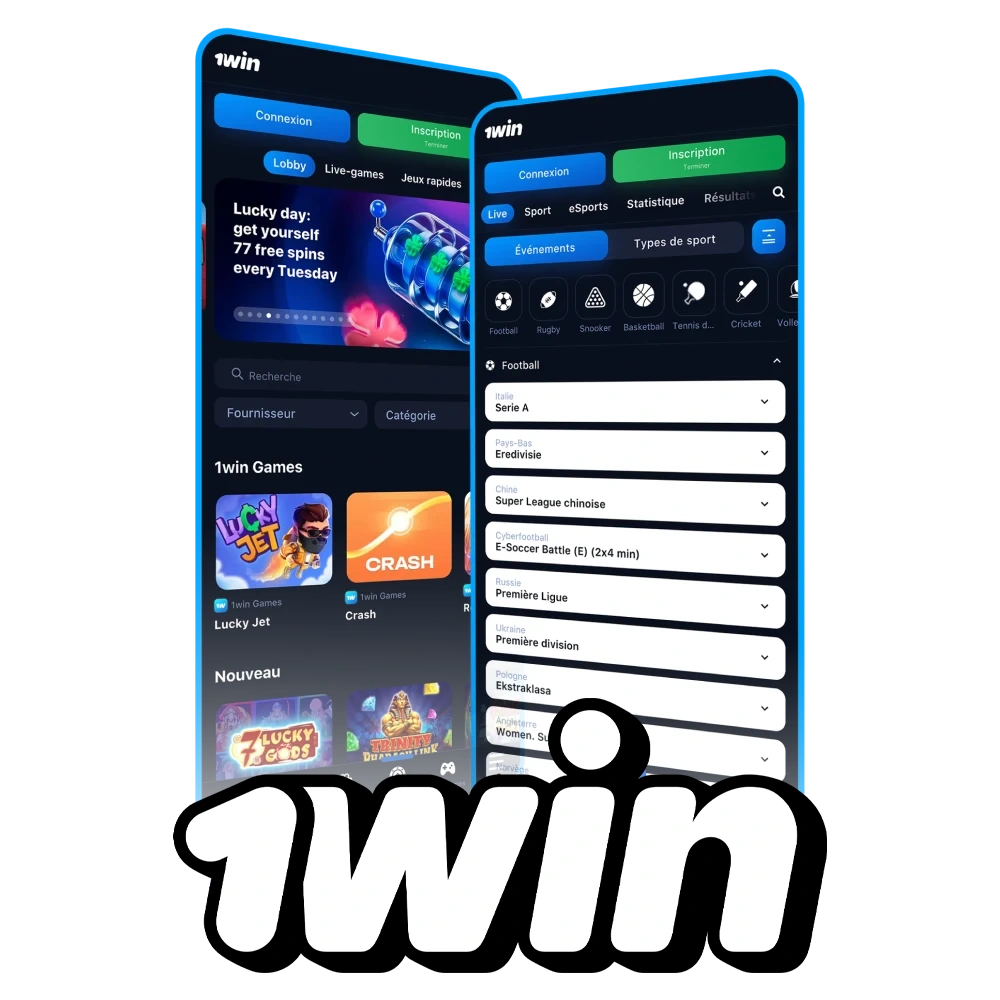 Télécharger l'application 1Win pour Android et iOS au Burkina Faso.