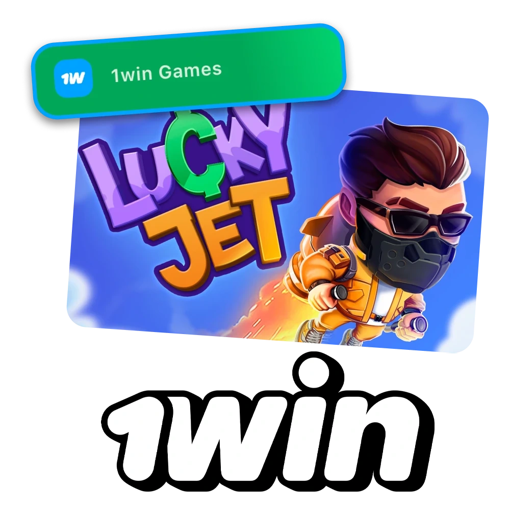 Le jeu Lucky Jet est votre chance de gagner à 1Win.